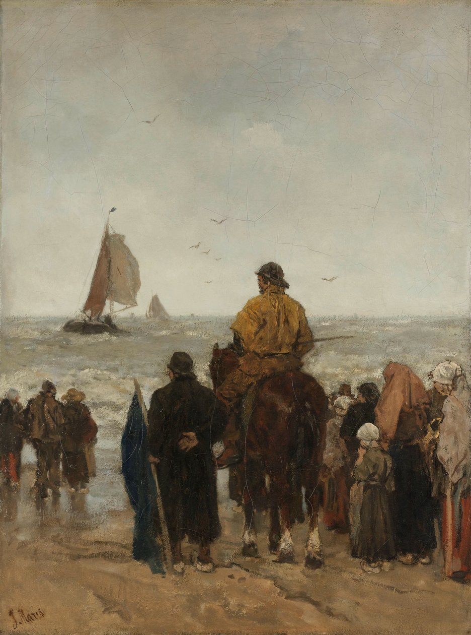 Arrivo delle Barche da Jacob Maris