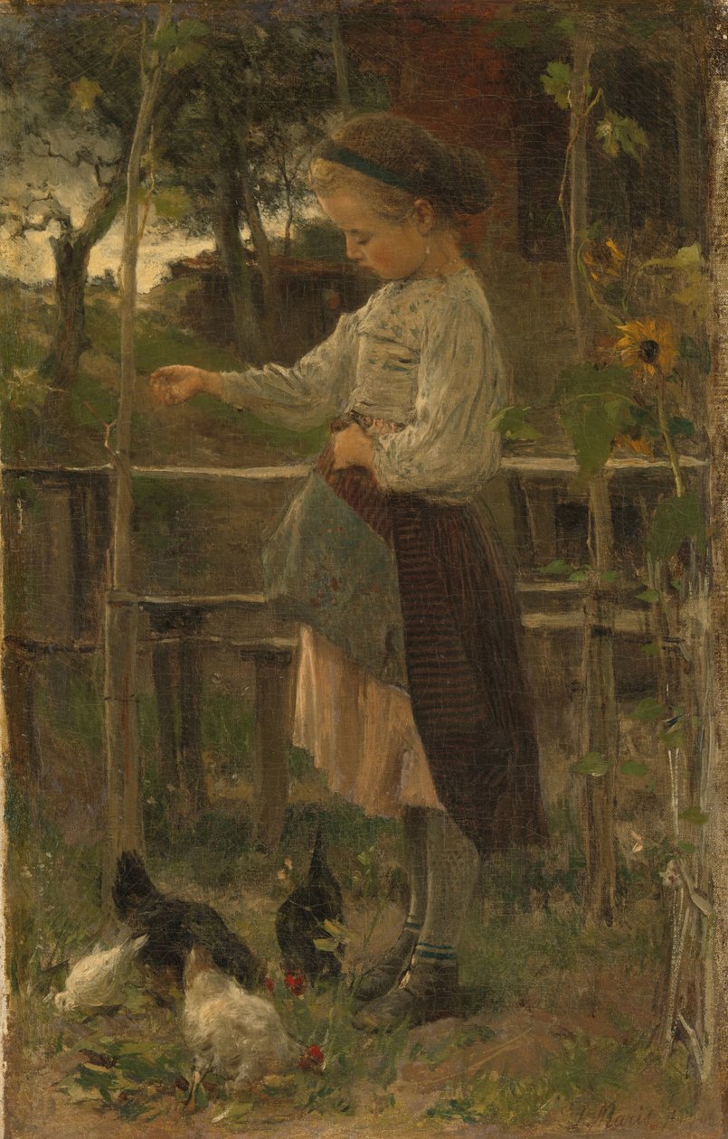 Dare da mangiare ai polli da Jacob Maris