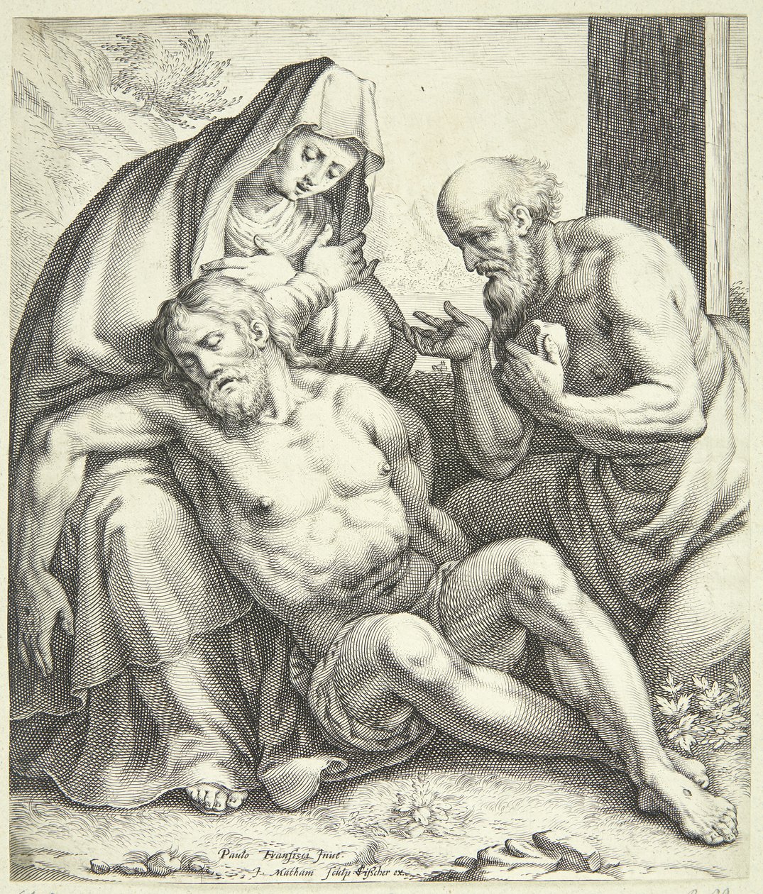 Pietà da Jacob Matham