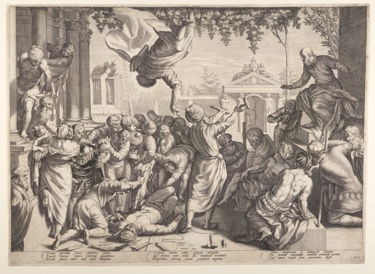 Il miracolo dello schiavo da Jacob Matham
