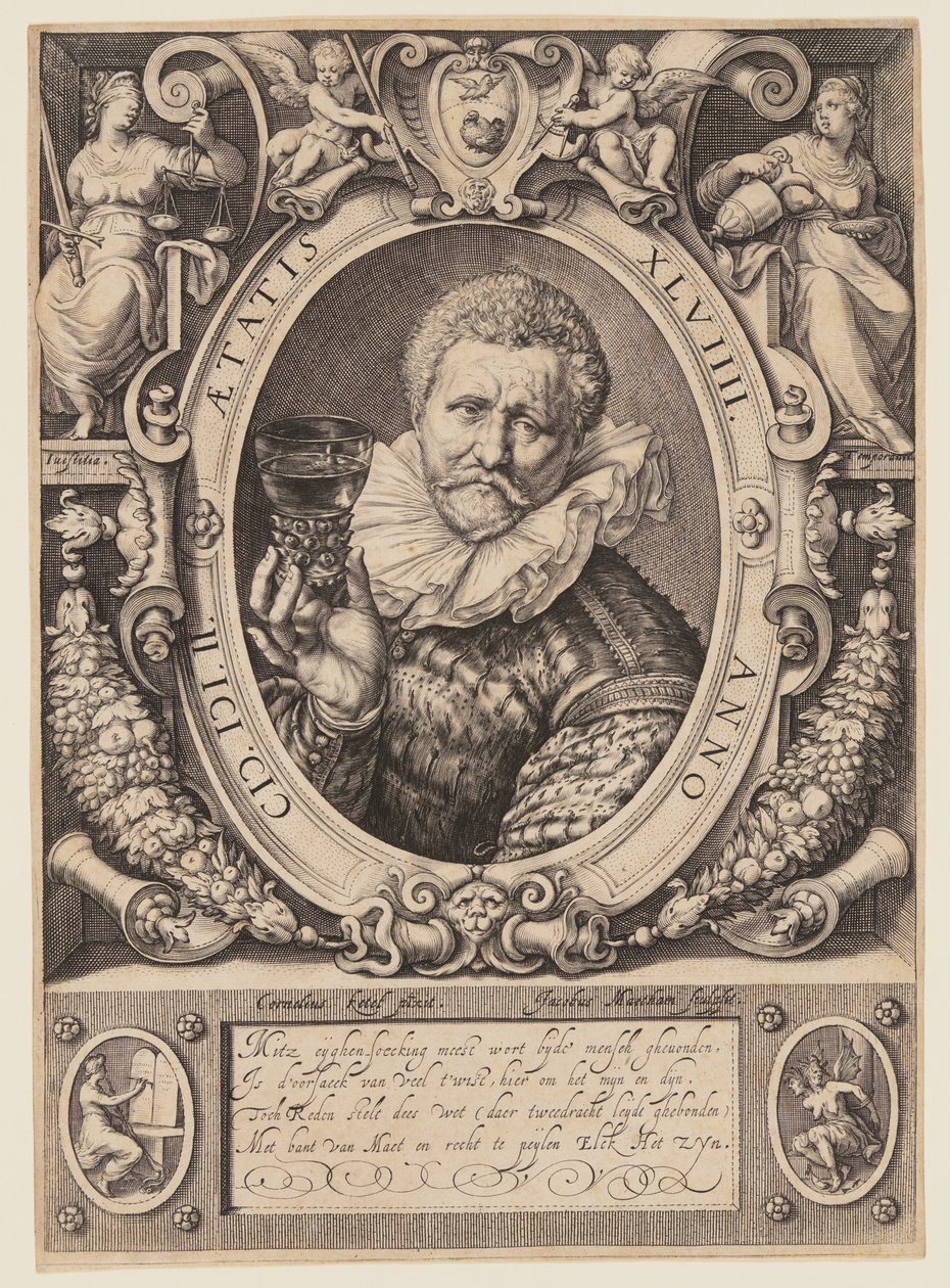 Vincent Jacobsz. Coster, commerciante di vini da Jacob Matham
