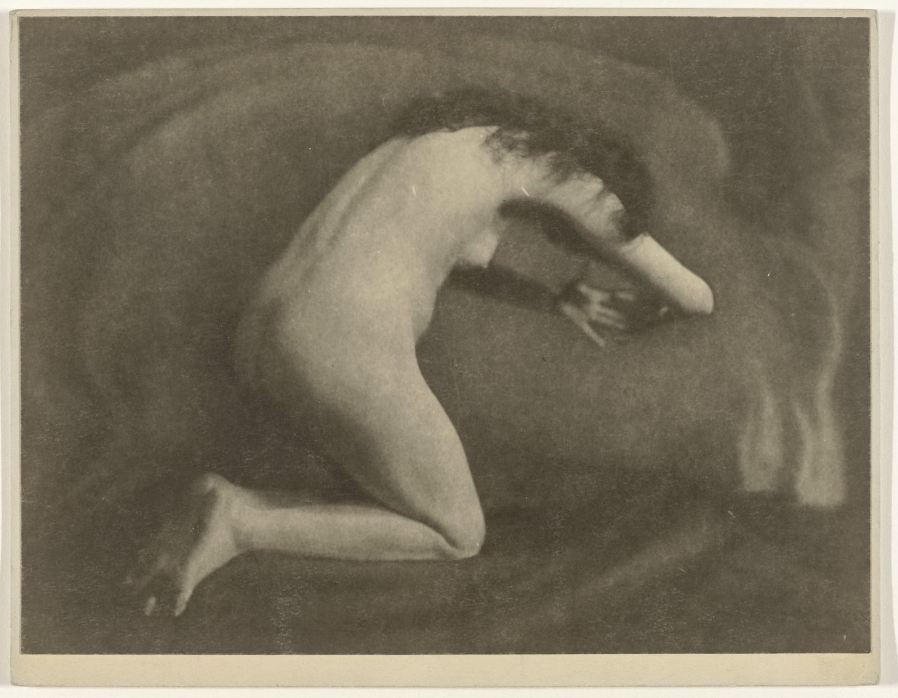 Nudo femminile inginocchiato da Jacob Merkelbach