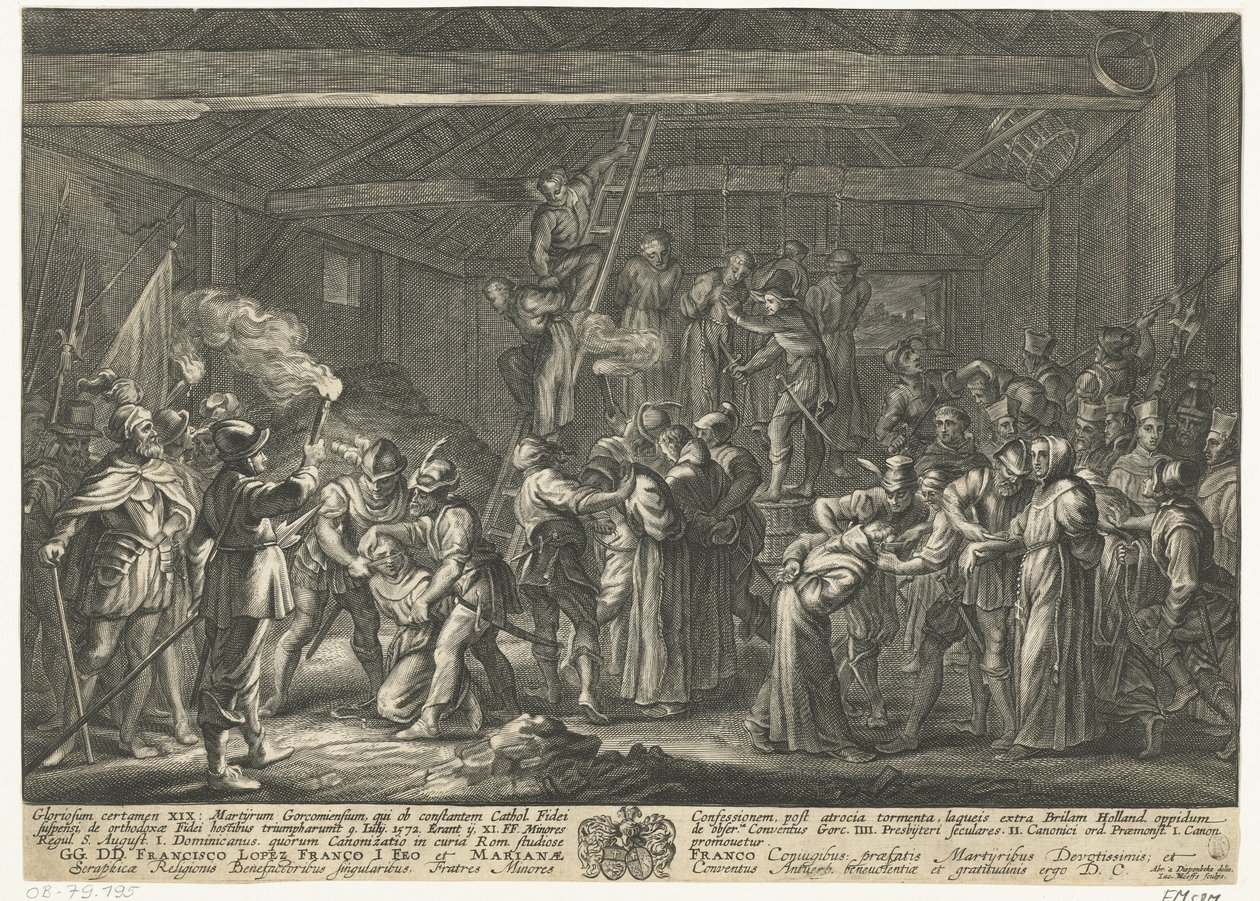 Martiri di Gorkum, 1572 da Jacob Neefs