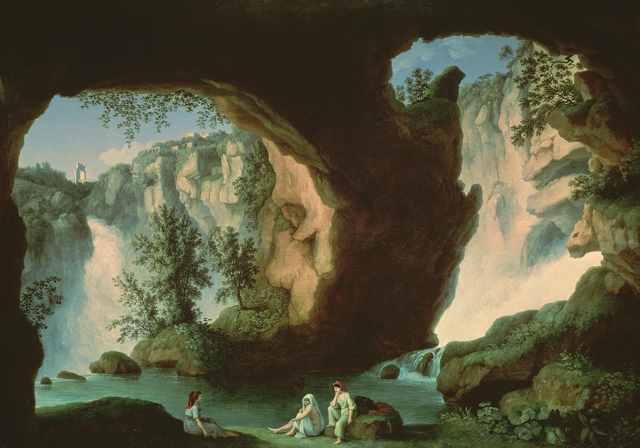 Paesaggio da Jacob Philippe Hackert