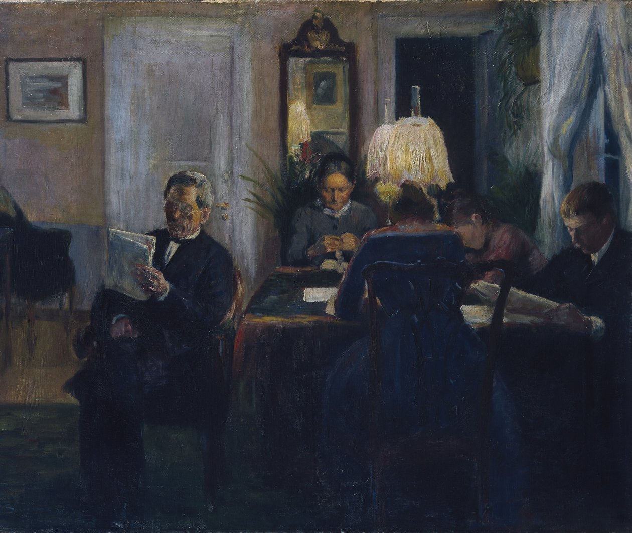 Alla luce della lampada da Jacob Sømme