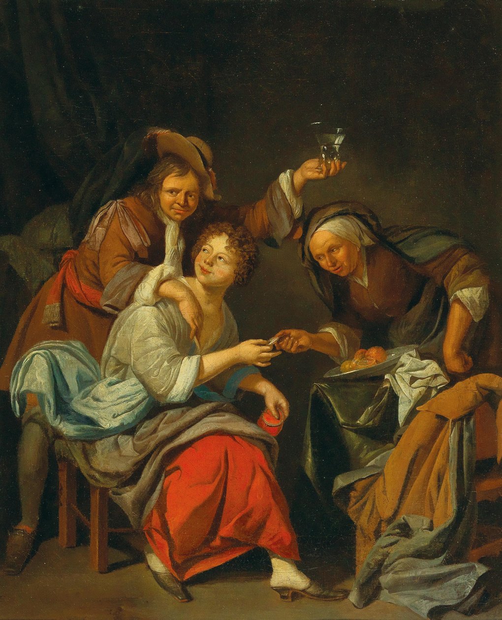 Scena di bordello da Jacob Toorenvliet