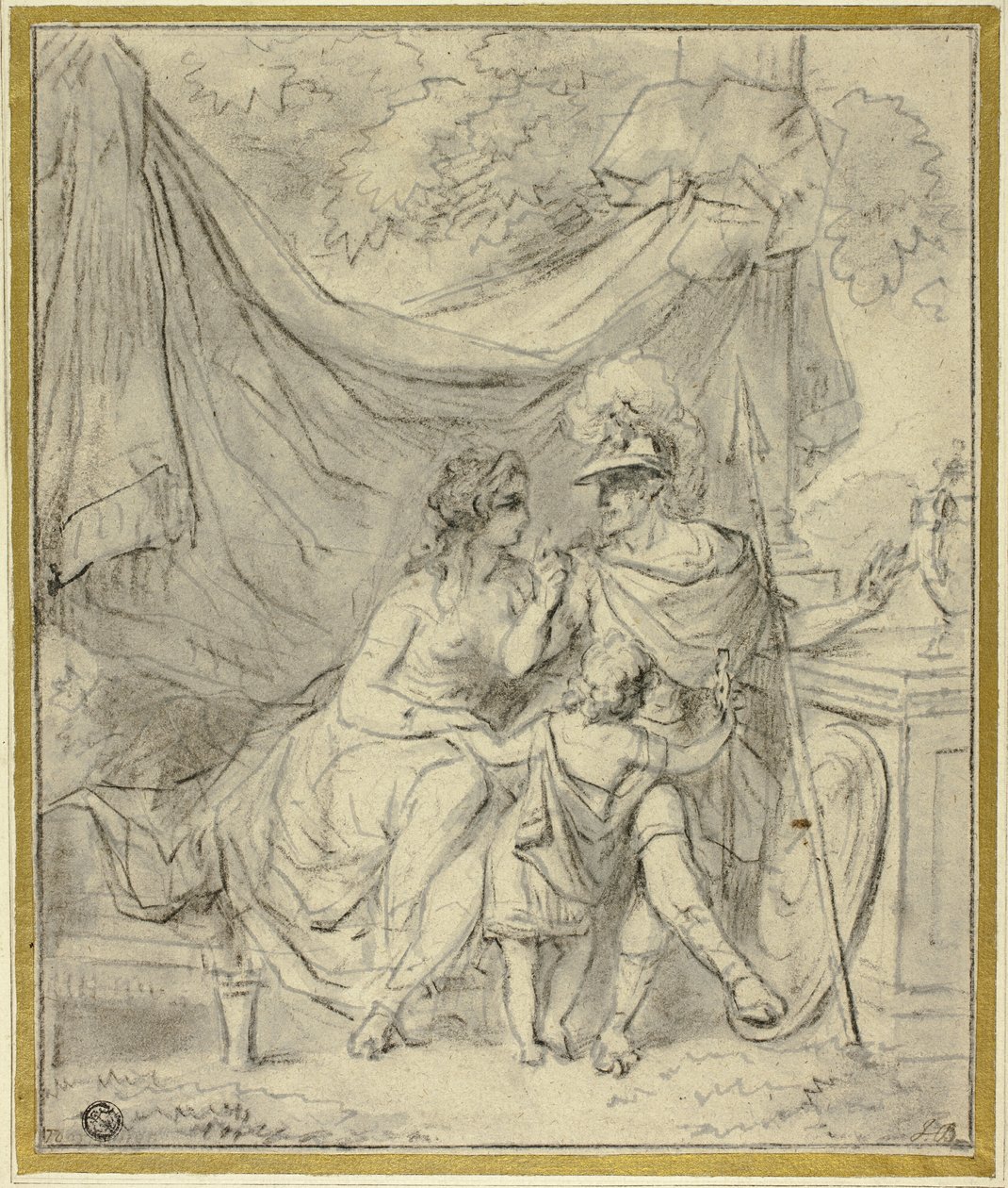 Marte e Venere da Jacob Toorenvliet