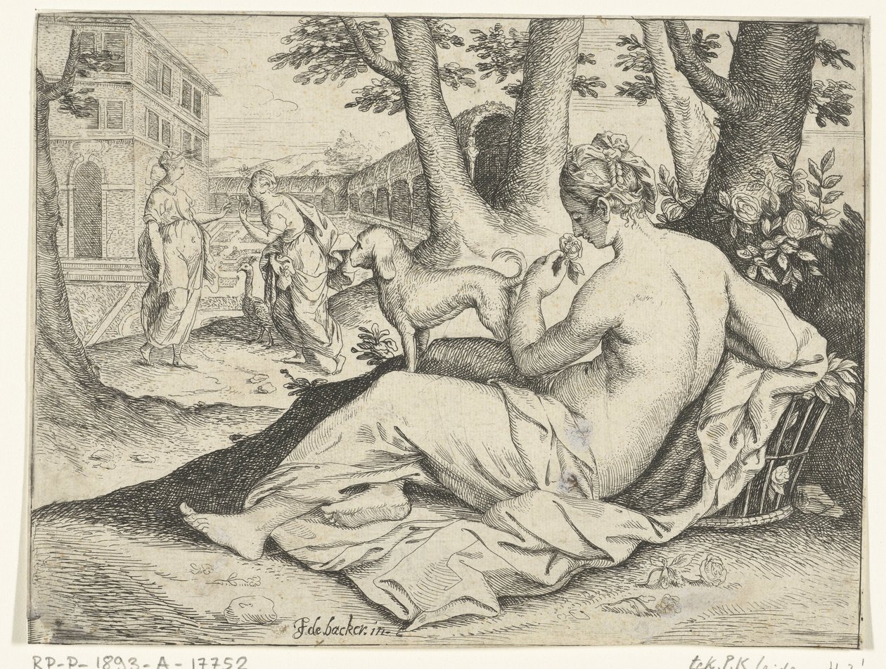 Odore (serie De vijf zintuigen) da Jacob de Backer