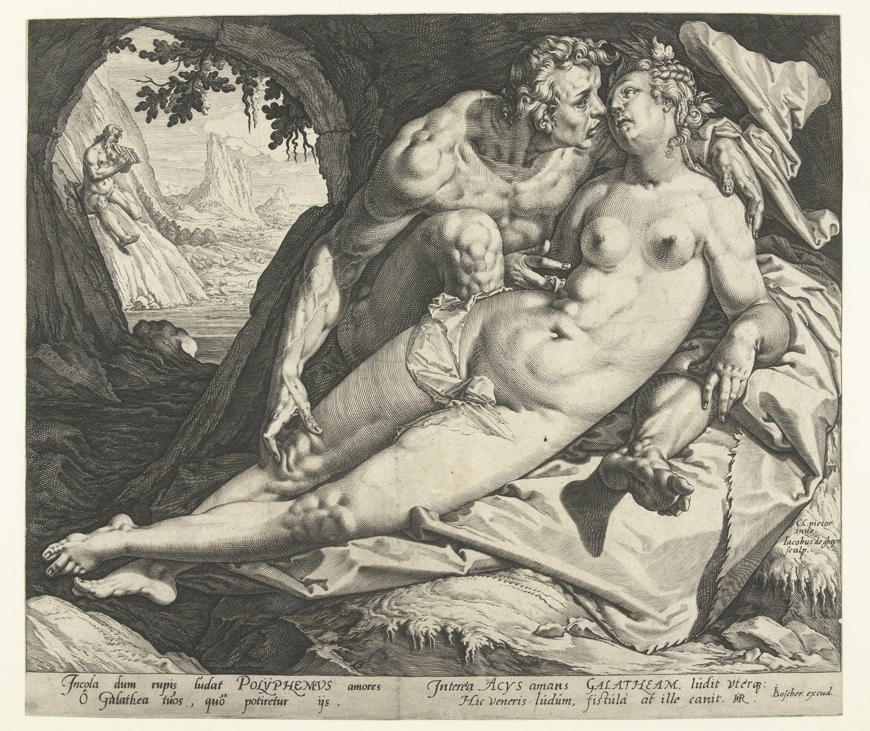Aci e Galatea da Jacob de Gheyn (II)