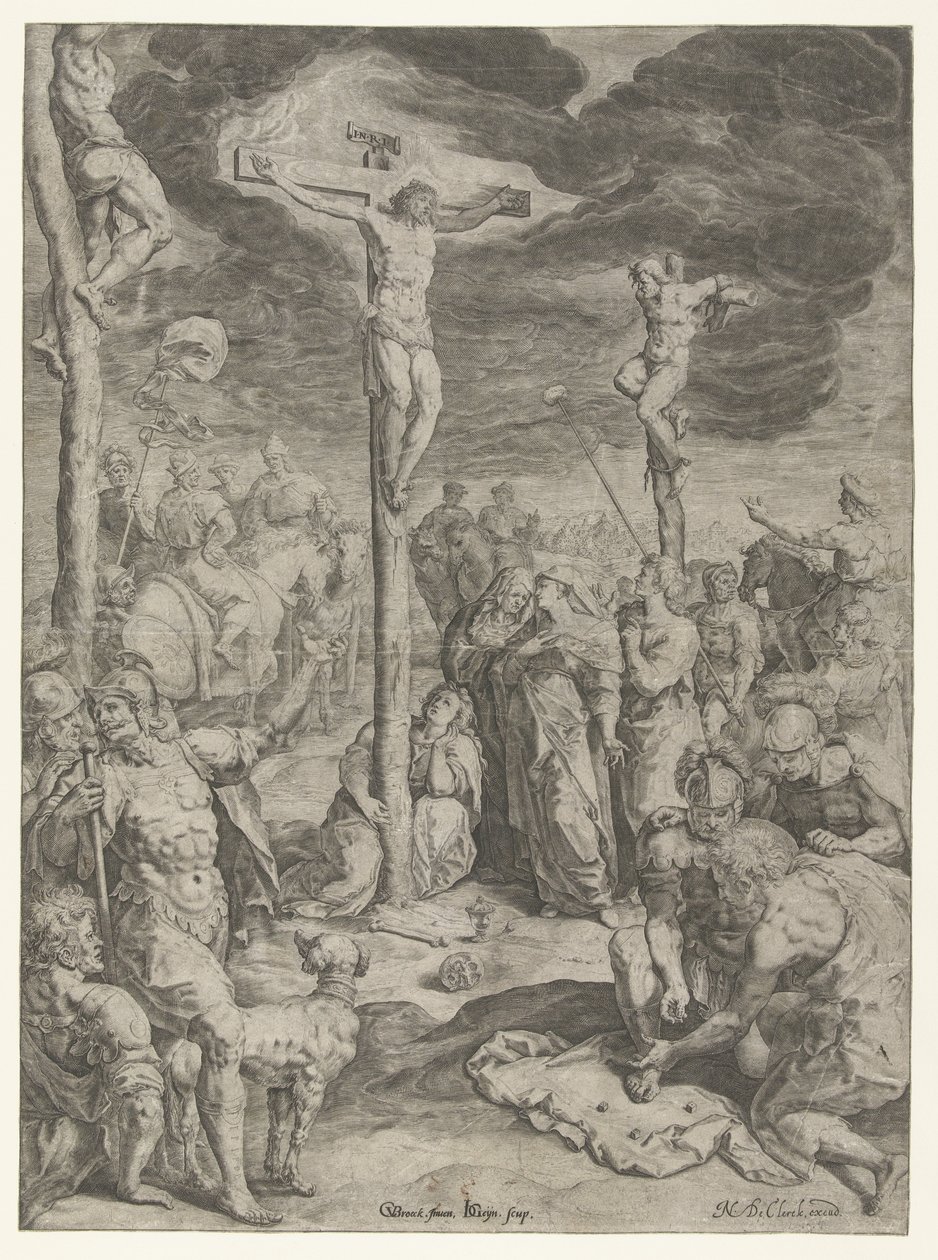 Crocifissione da Jacob de Gheyn (II)