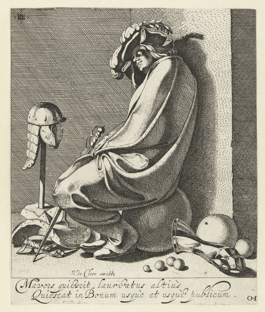 Marte Dormiente da Jacob de Gheyn (III)