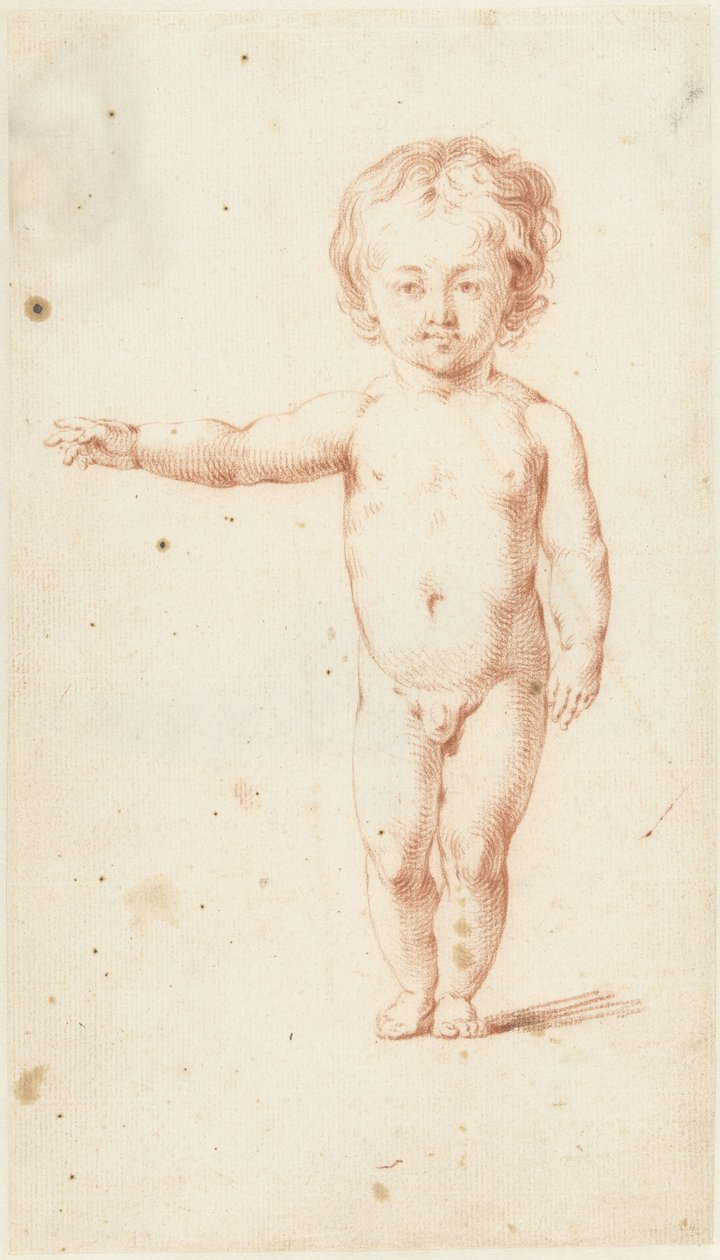 Ragazzo nudo da Jacob de Wit