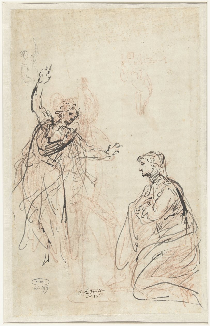 Annunciazione a Maria da Jacob de Wit