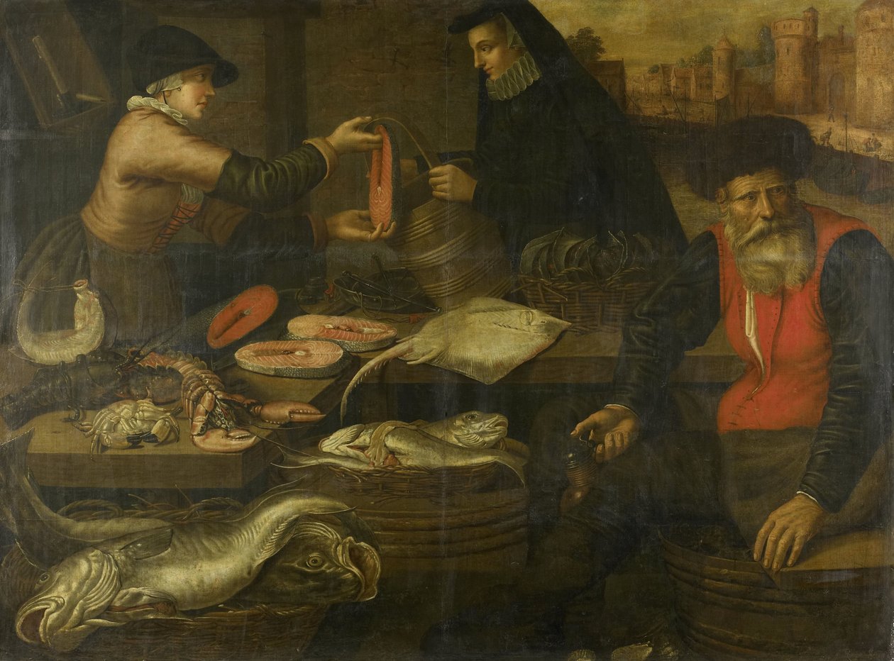 Pescivendoli da Jacob van Nieulandt