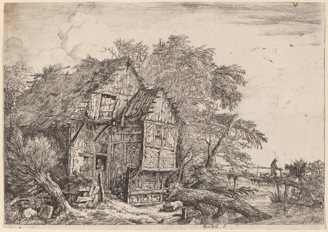 Il Ponticello da Jacob van Ruisdael