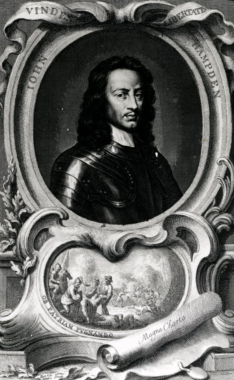 John Hampden da Jacobus Houbraken