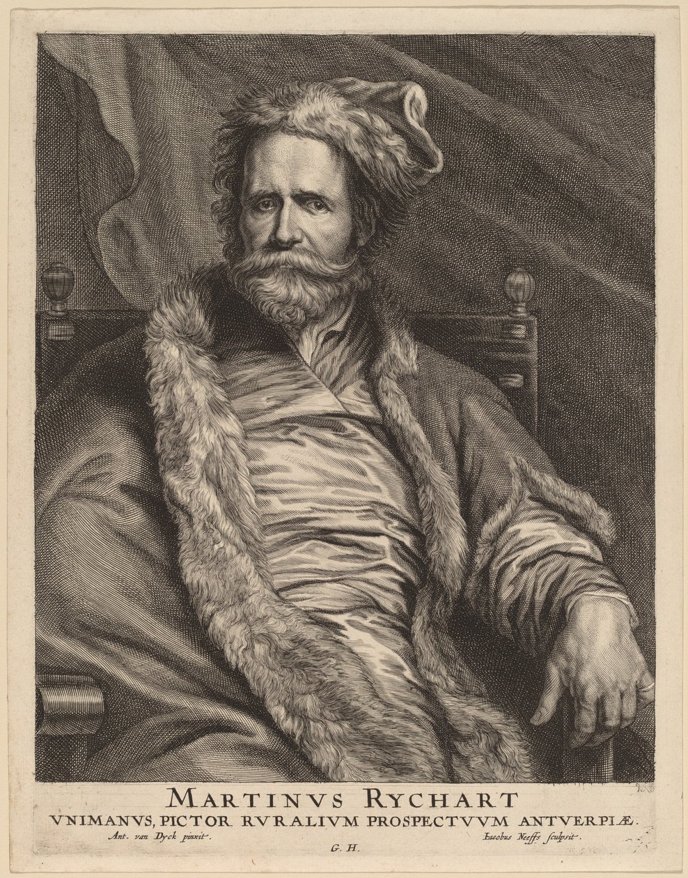 Martin Rijckaert da Jacobus Neeffs, after Sir Anthony van Dyck