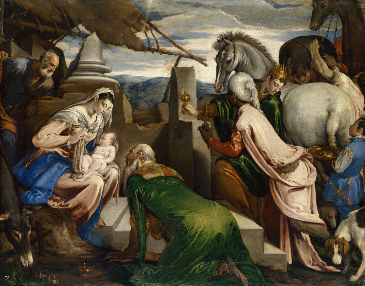 Adorazione dei Magi da Jacopo Bassano