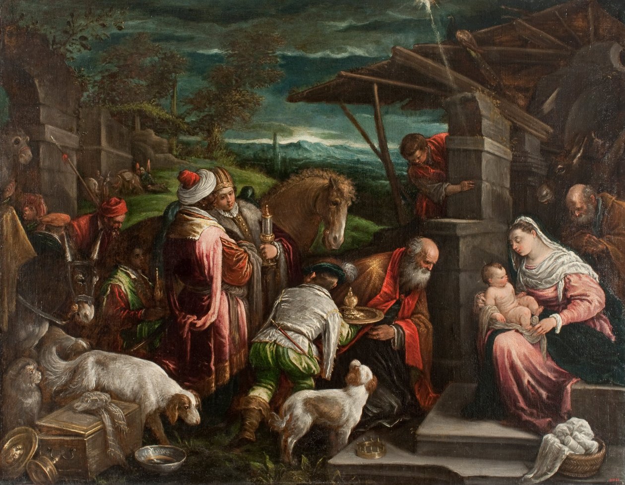 Adorazione dei Magi da Jacopo Bassano