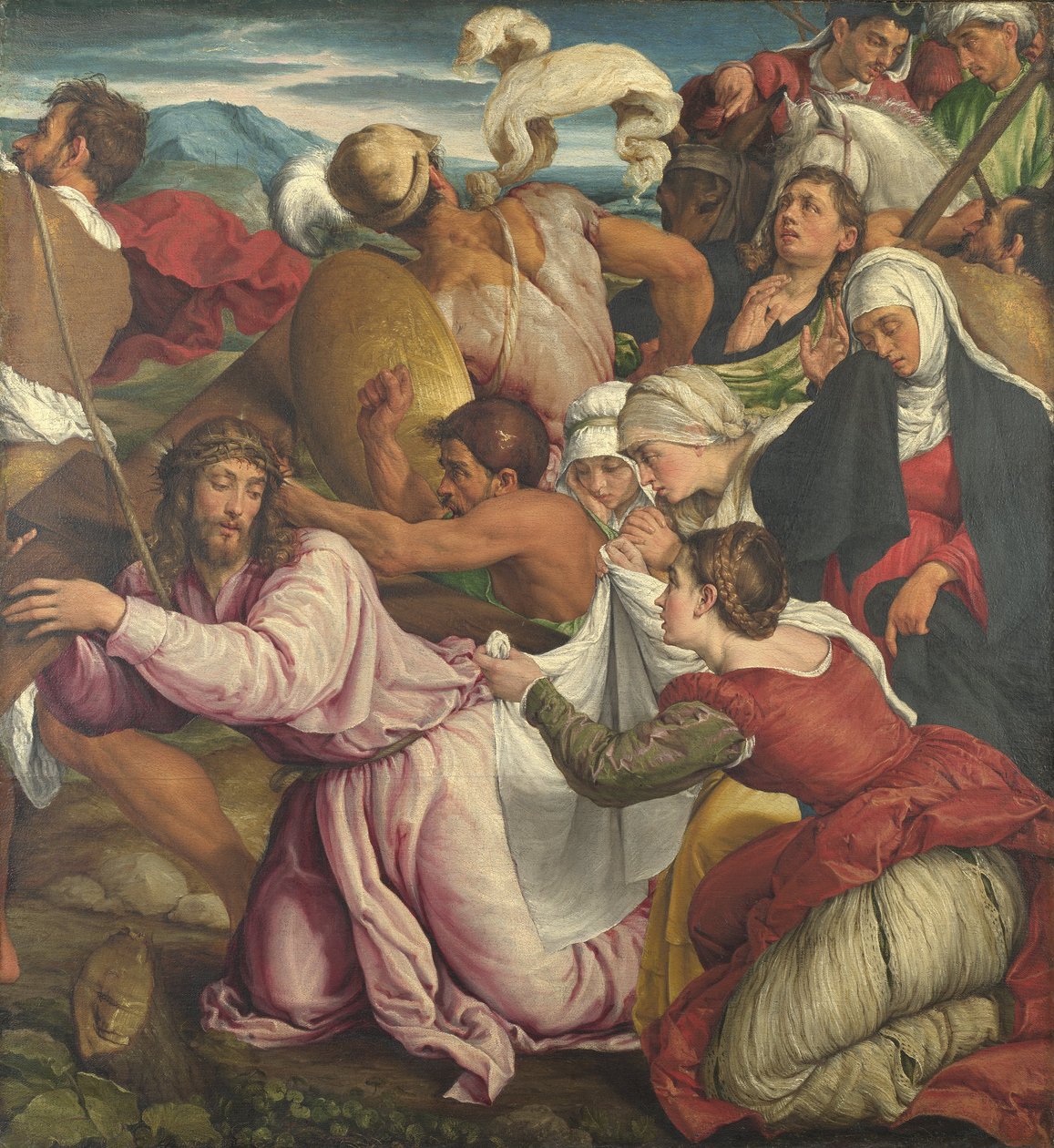 La via del Calvario da Jacopo Bassano