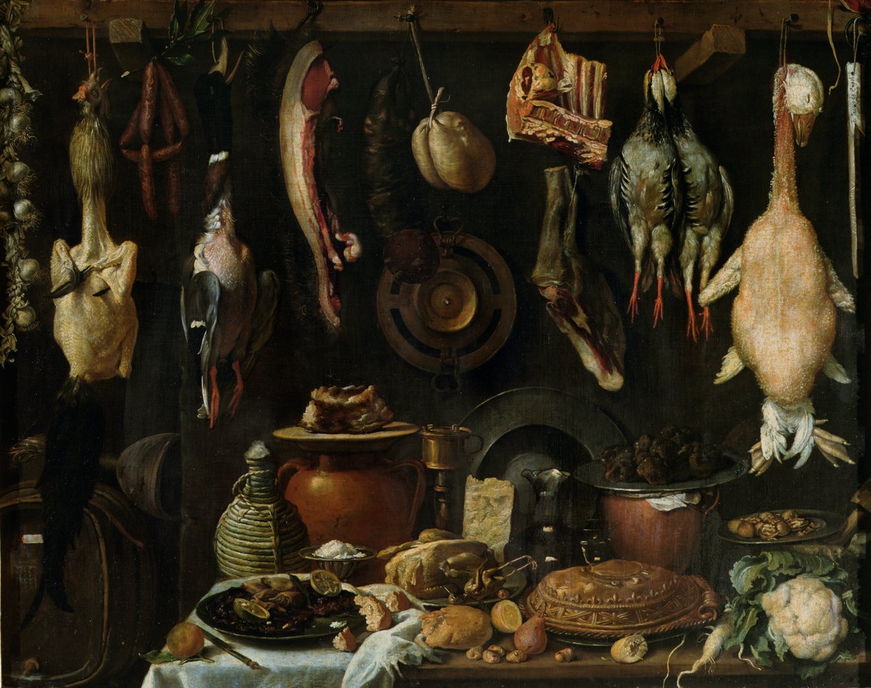 Natura morta di uccelli selvatici, 1624 da Jacopo Chimenti Empoli