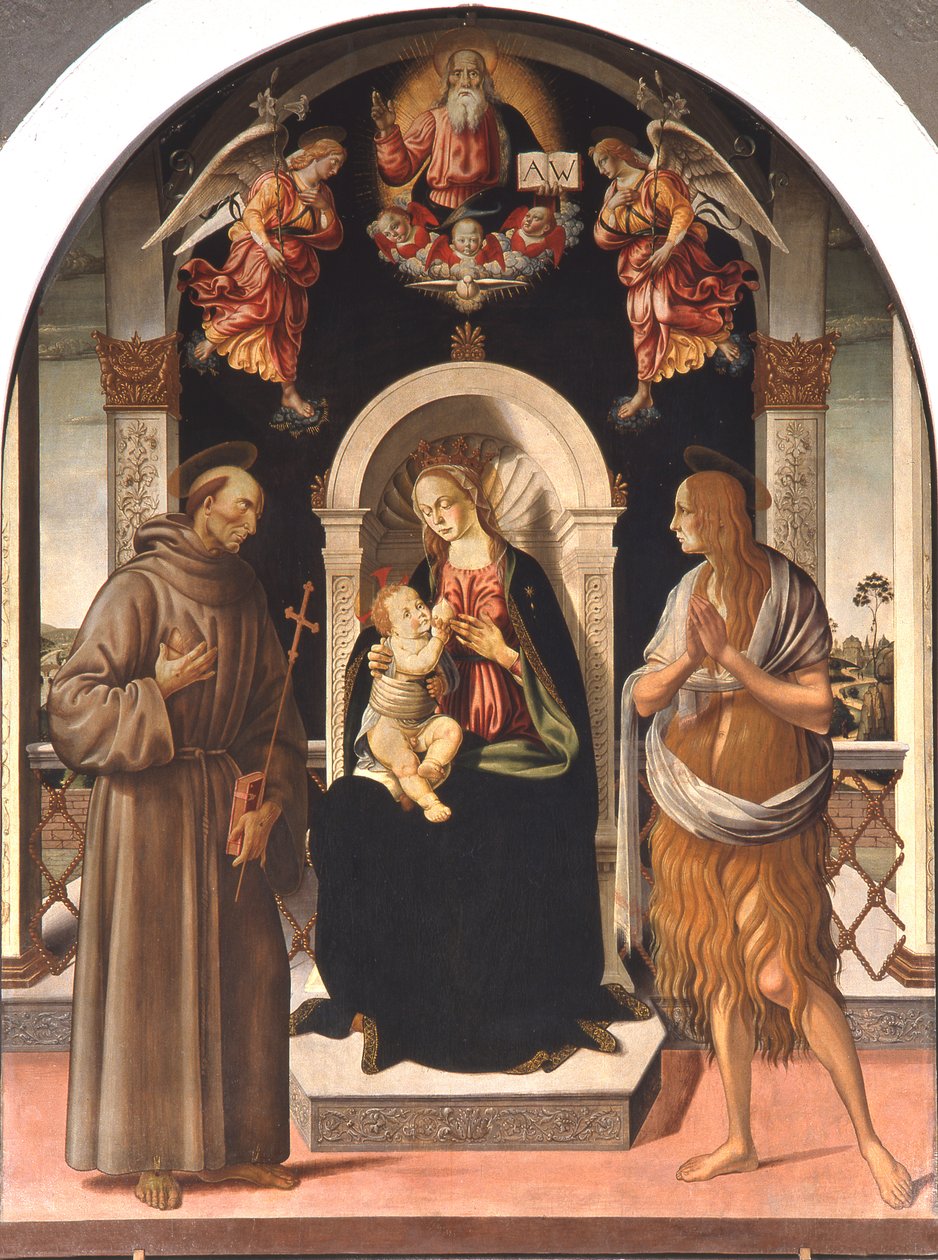 Madonna col Bambino e Santi da Jacopo Pontormo