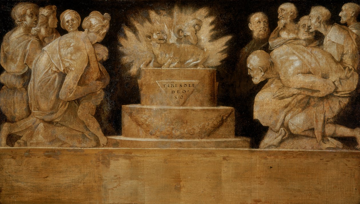 Scena di sacrificio da Jacopo Pontormo