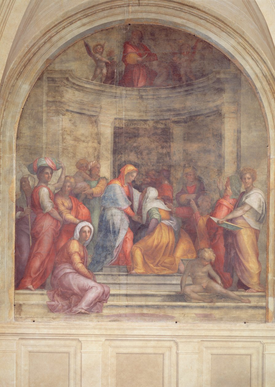 La Visitazione, dal chiostro, 1516 da Jacopo Pontormo