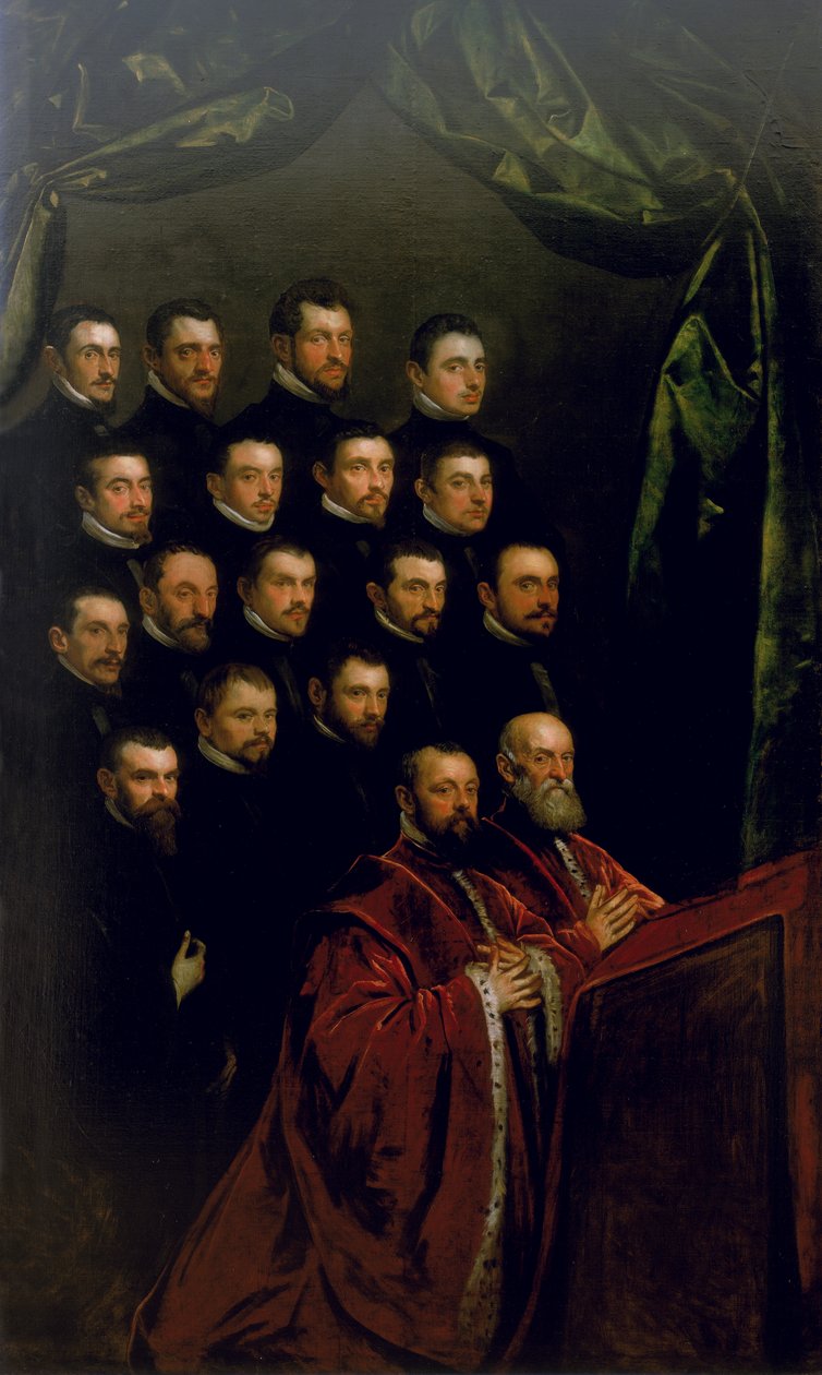 Confratelli di una confraternita da Jacopo Robusti Tintoretto