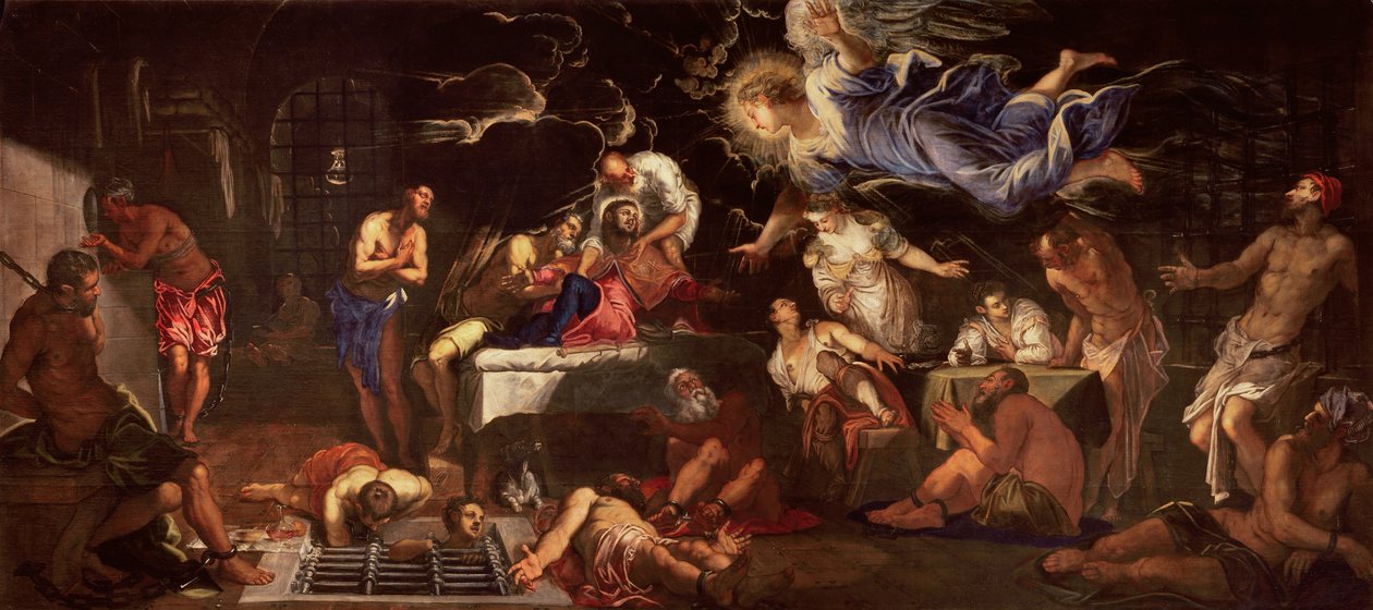 San Rocco imprigionato, c.1575 da Jacopo Robusti Tintoretto