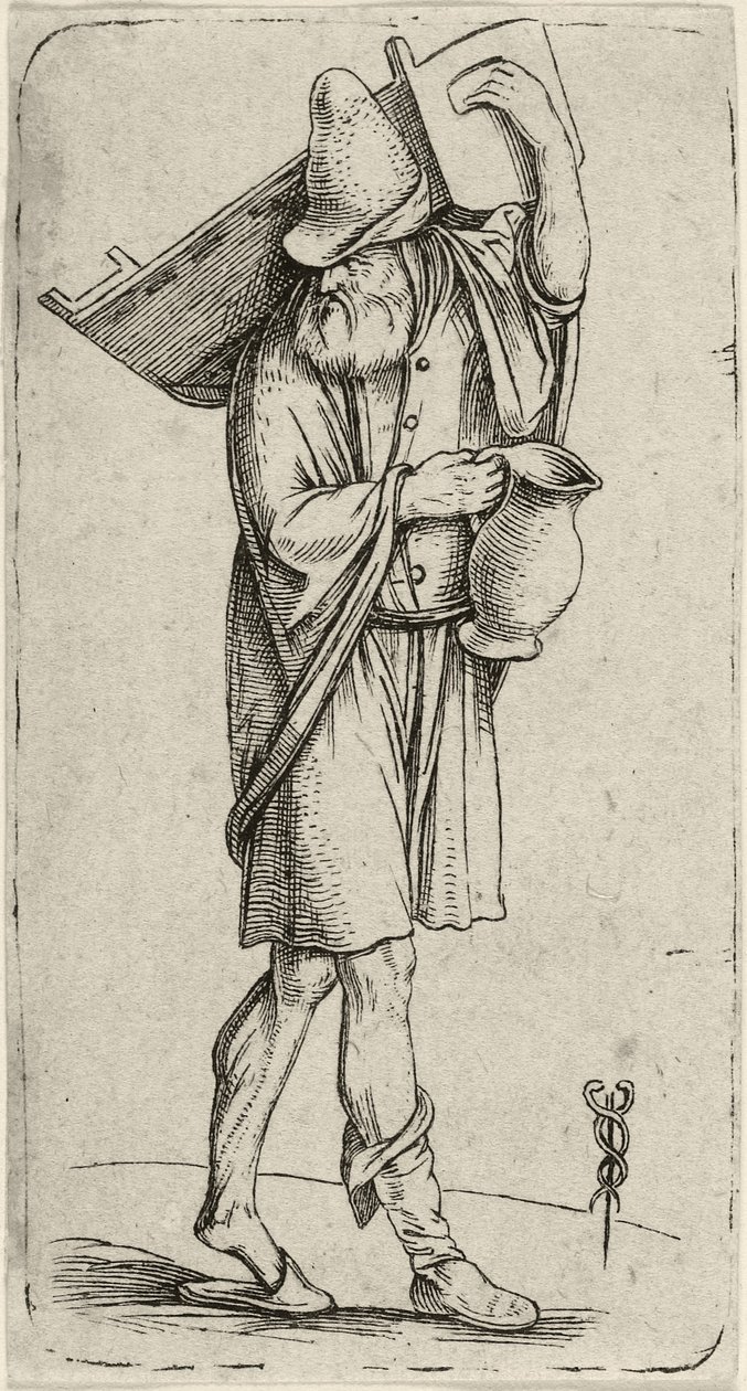Uomo con culla, c. 1501-1503 da Jacopo de Barbari