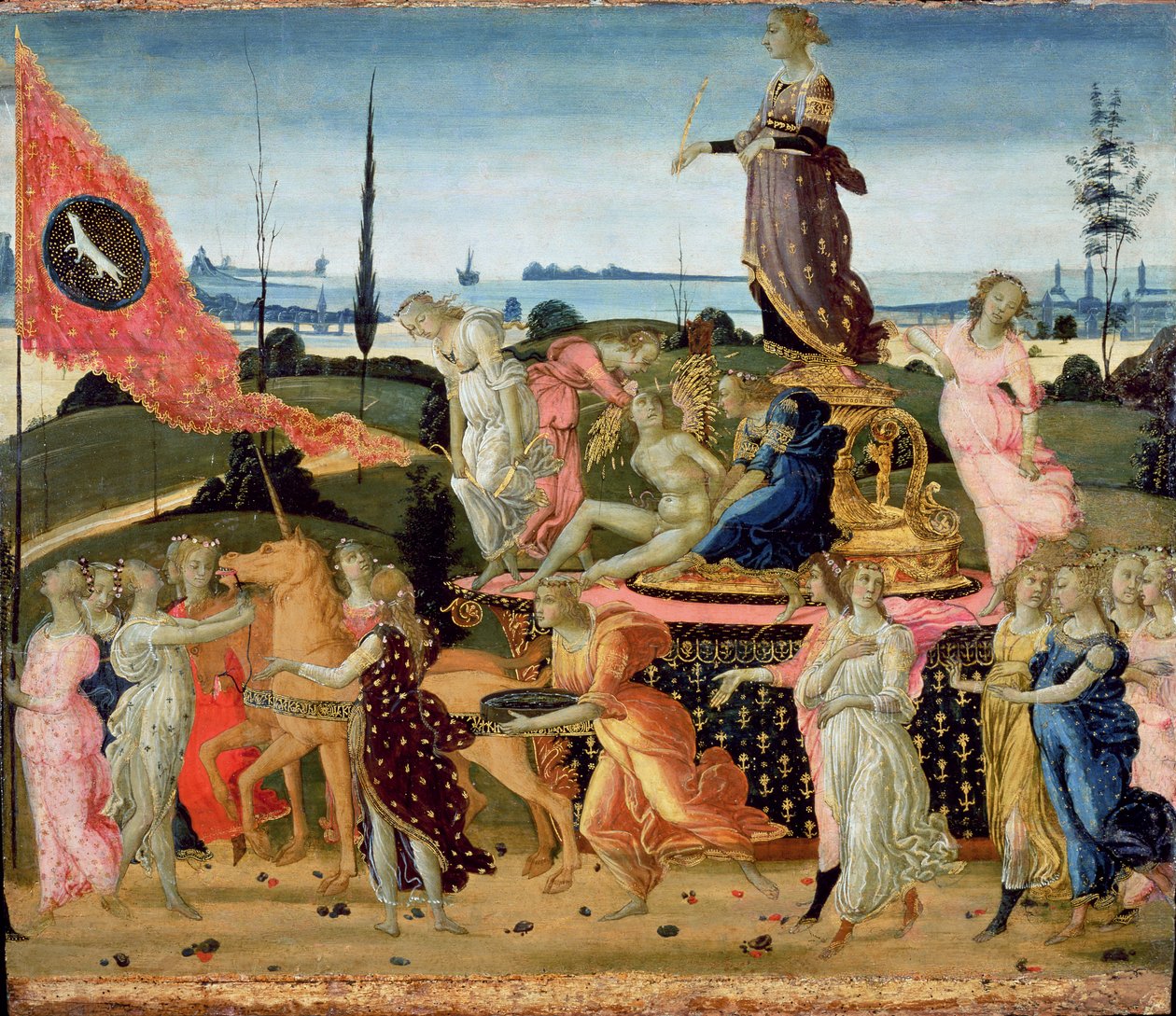 Trionfo della Castità, ispirato ai 