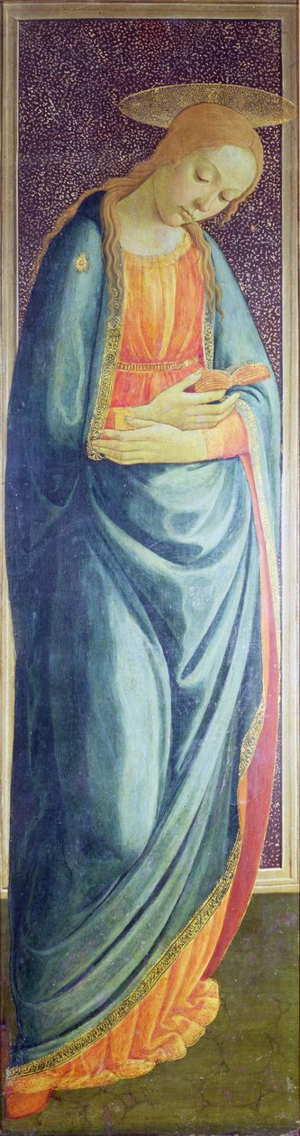 Vergine Maria, 1473 da Jacopo del Sellaio