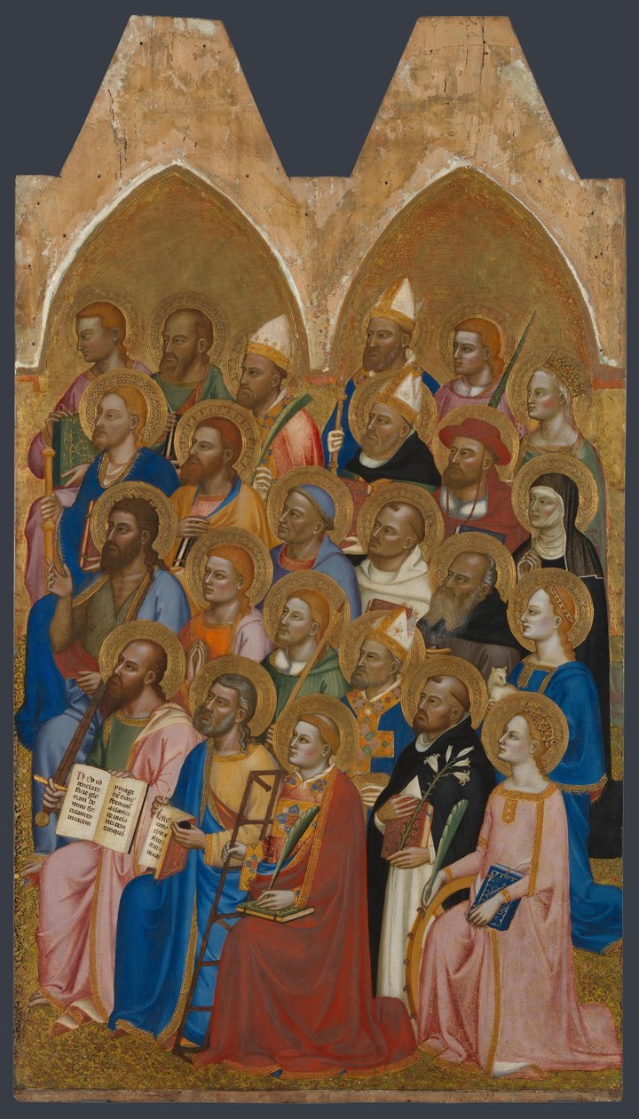 Pannello principale destro da Jacopo di Cione
