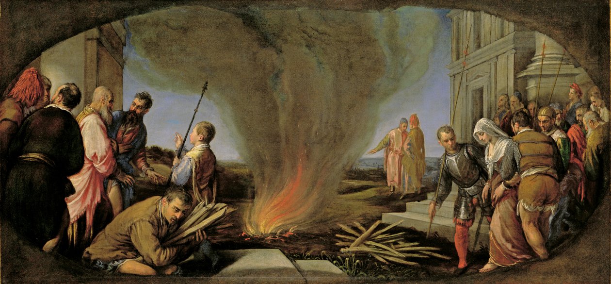 Tamar condotta al rogo da Jacopo (1510 92) Bassano