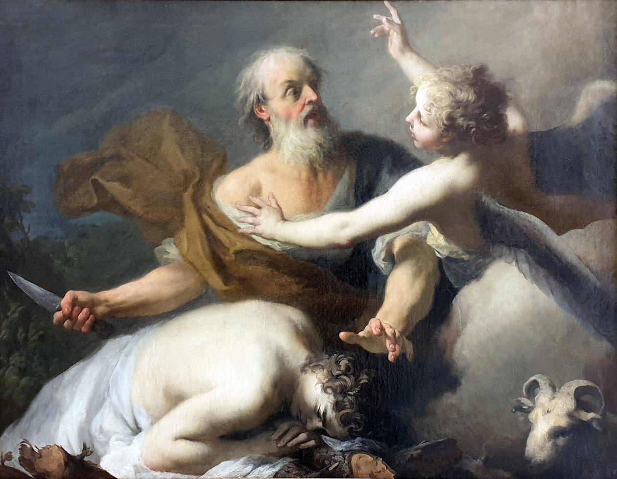 Il sacrificio di Abramo da Jacopo Amigoni