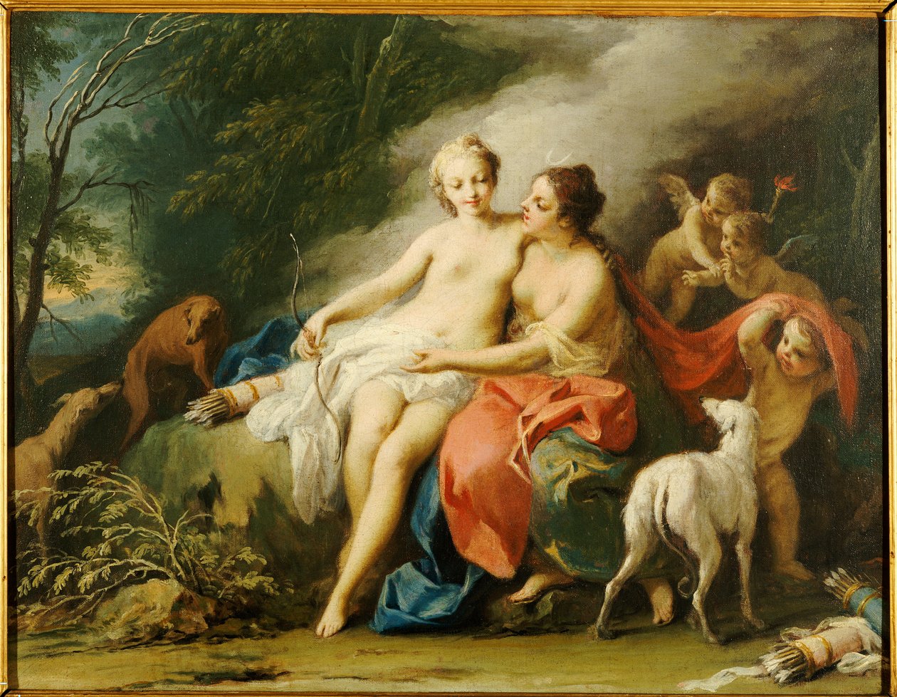 Giove e Callisto da Jacopo Amigoni