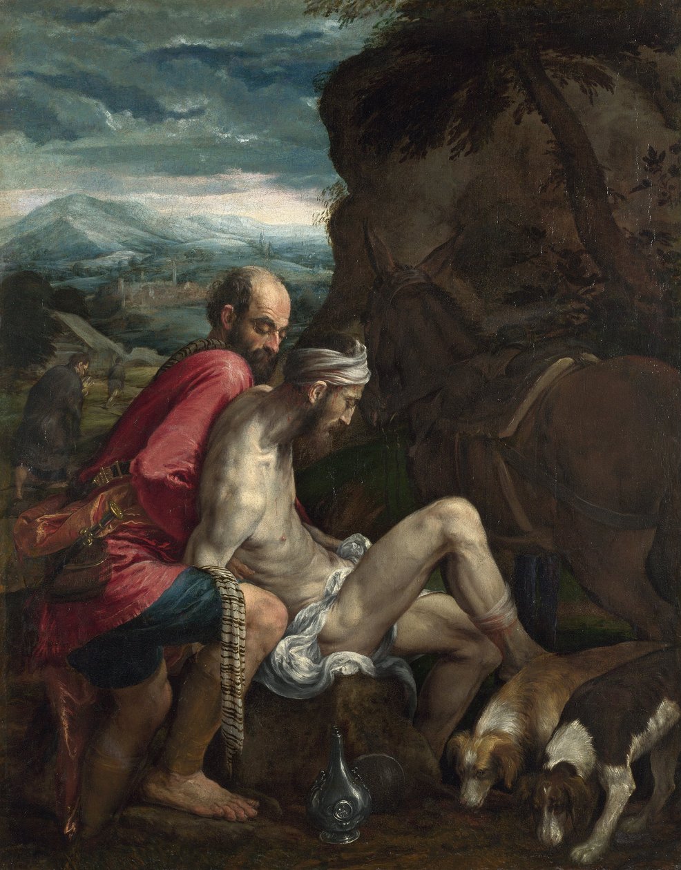 Il buon samaritano da Jacopo Bassano