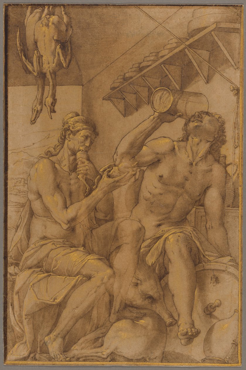 Allegoria della golosità da Jacopo Ligozzi