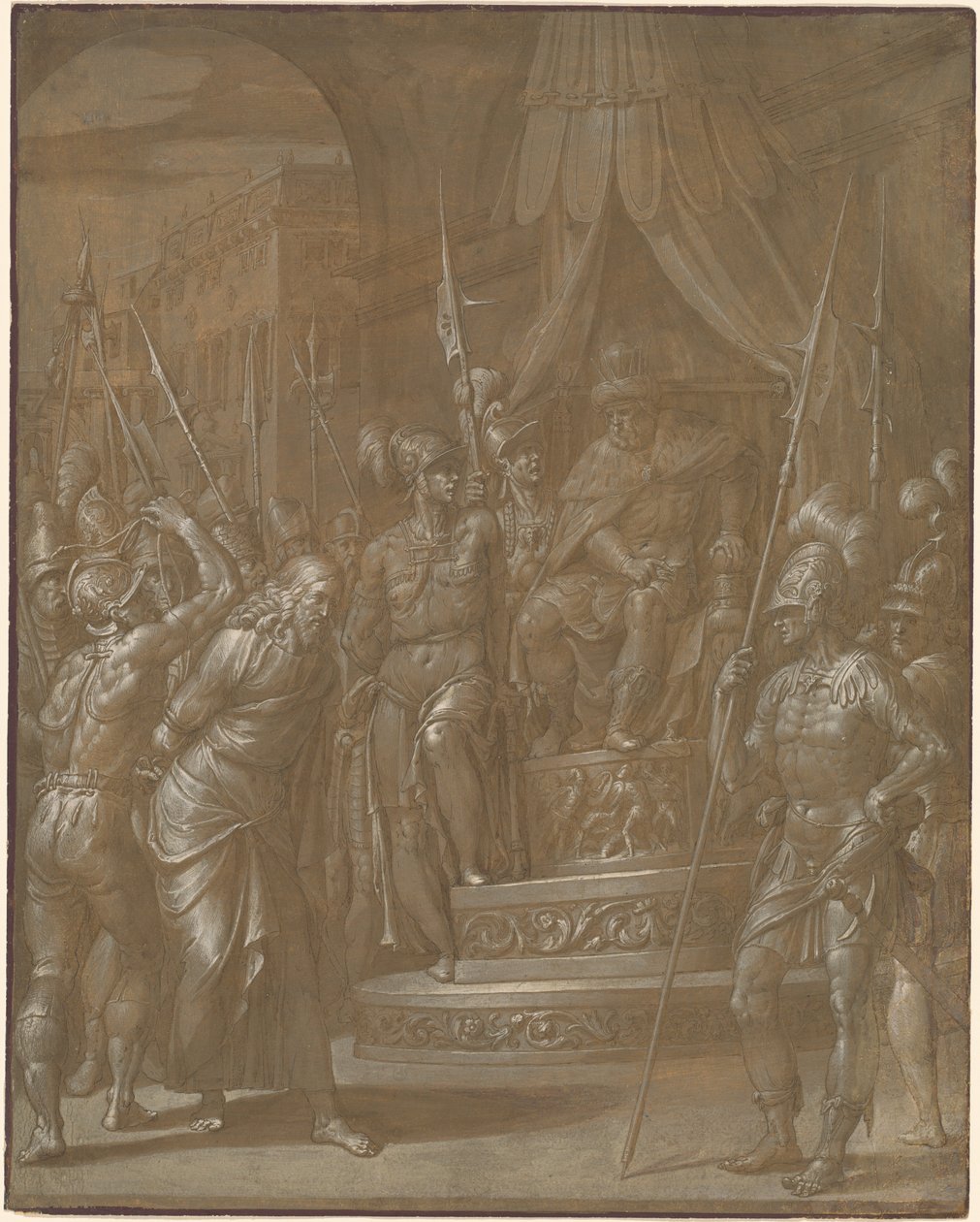 Cristo davanti a Erode da Jacopo Ligozzi