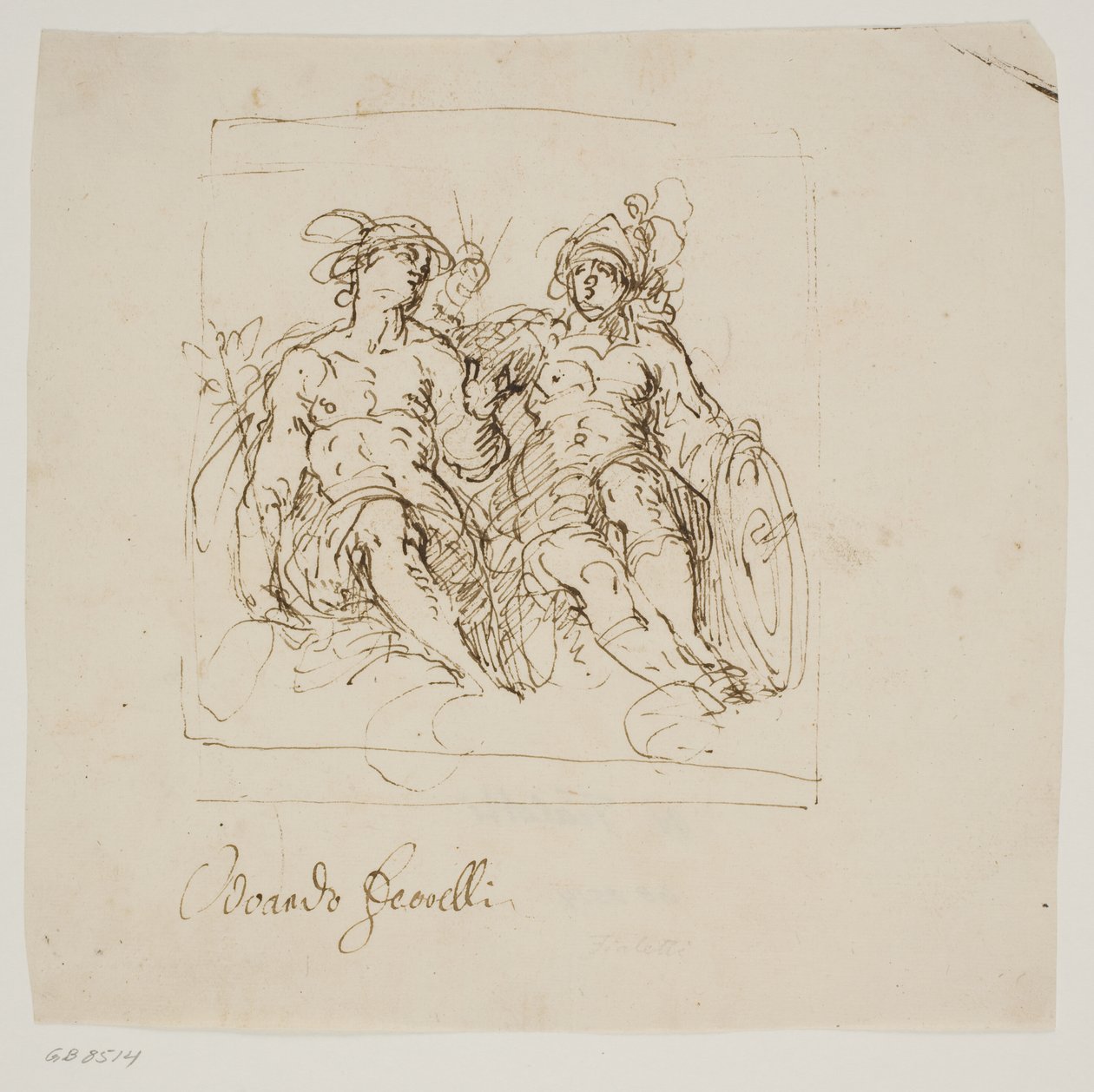 Mercurio e Minerva da Jacopo Palma