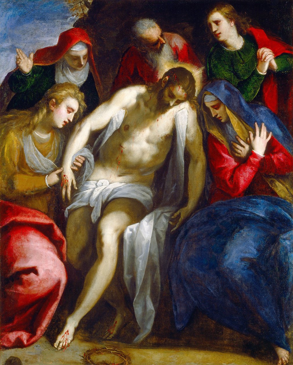 Compianto da Jacopo Palma il Giovane