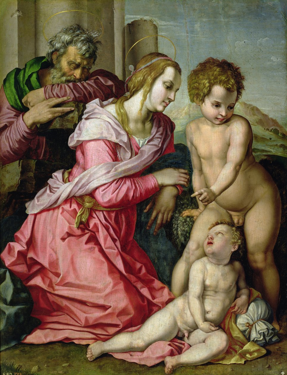 La Sacra Famiglia da Jacopo Pontormo