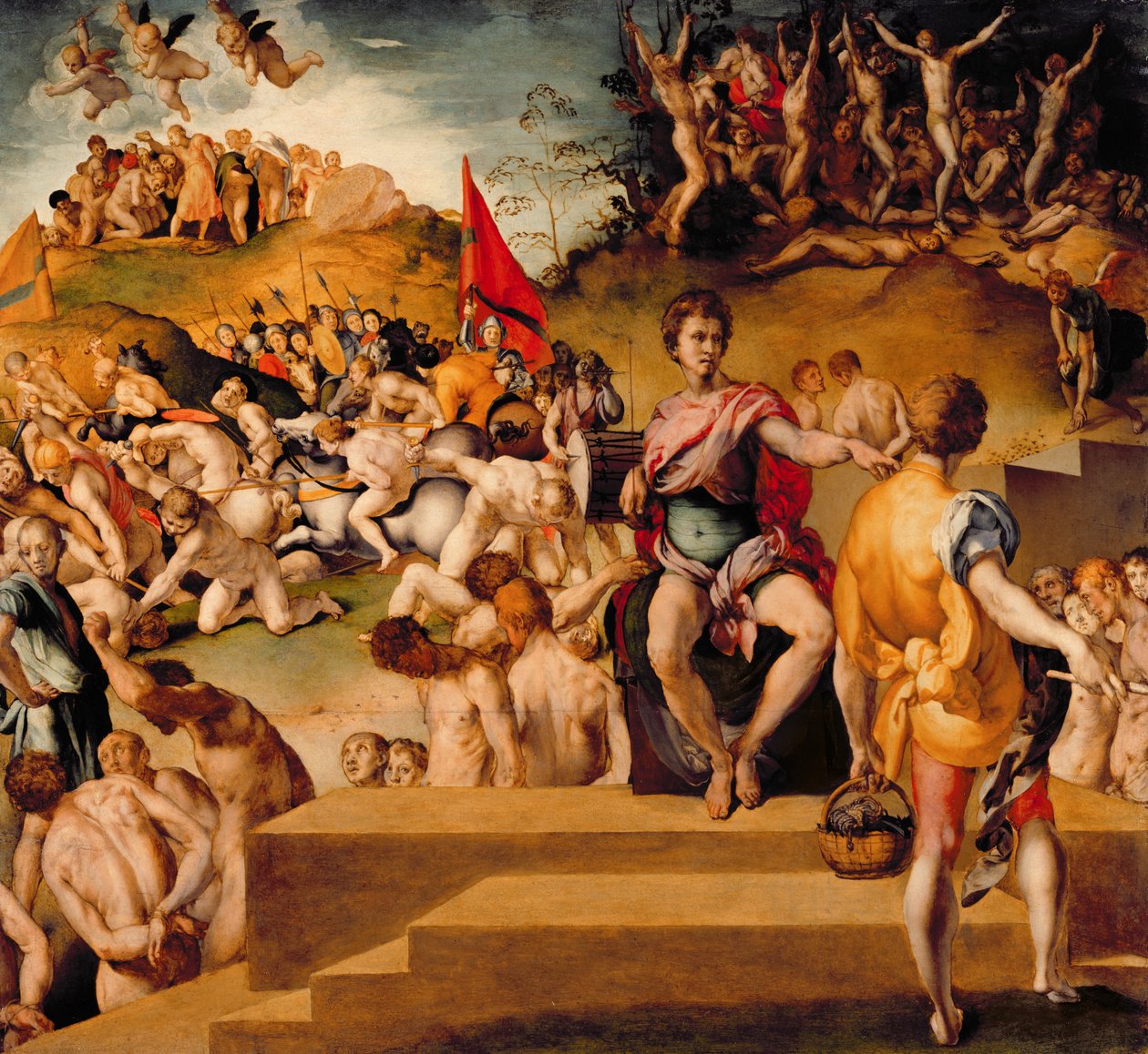 Il martirio della legione tebana da Jacopo Pontormo