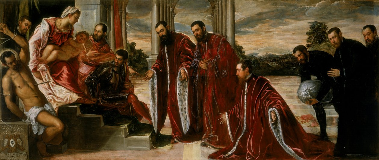 Madonna dei Tesori, 1567 da Jacopo Robusti Tintoretto