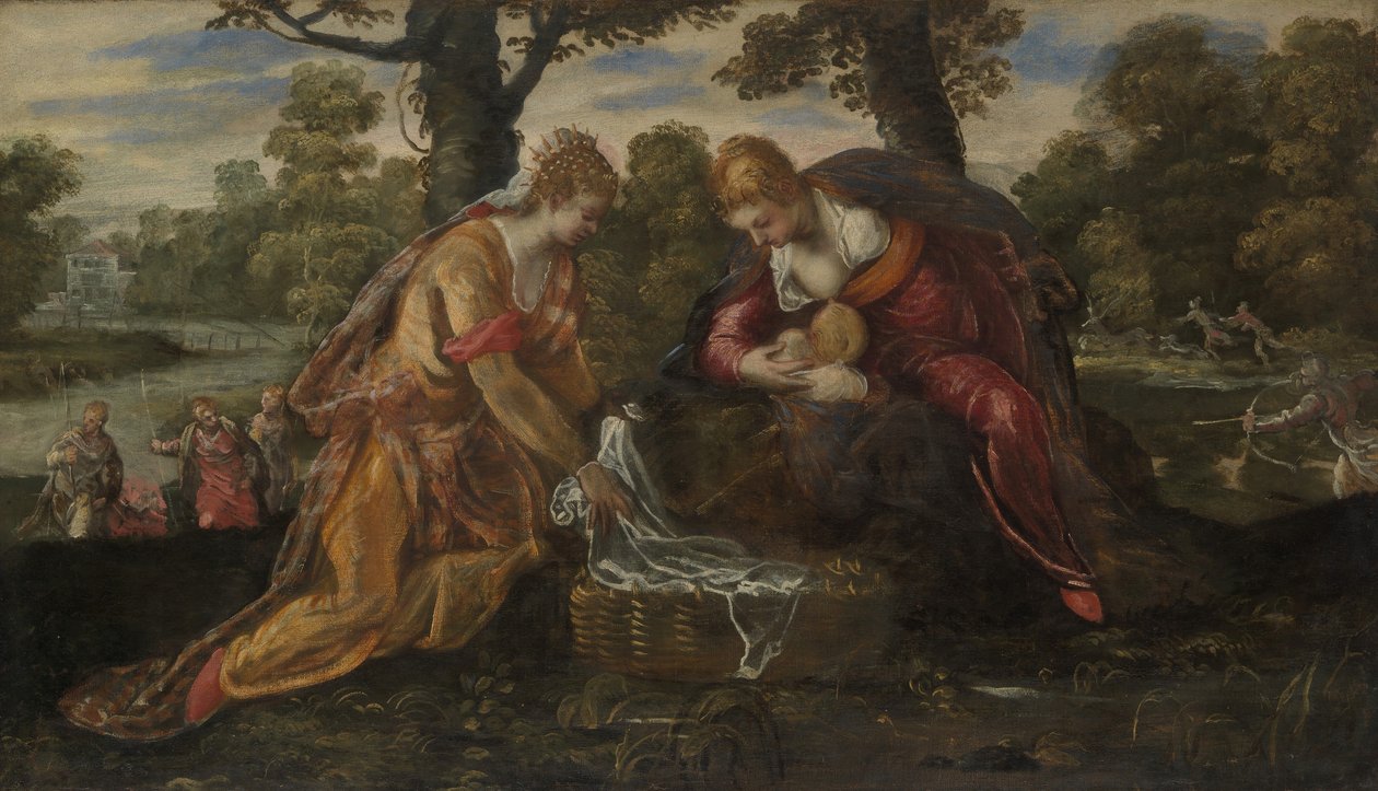 Il ritrovamento di Mosè da Jacopo Robusti Tintoretto