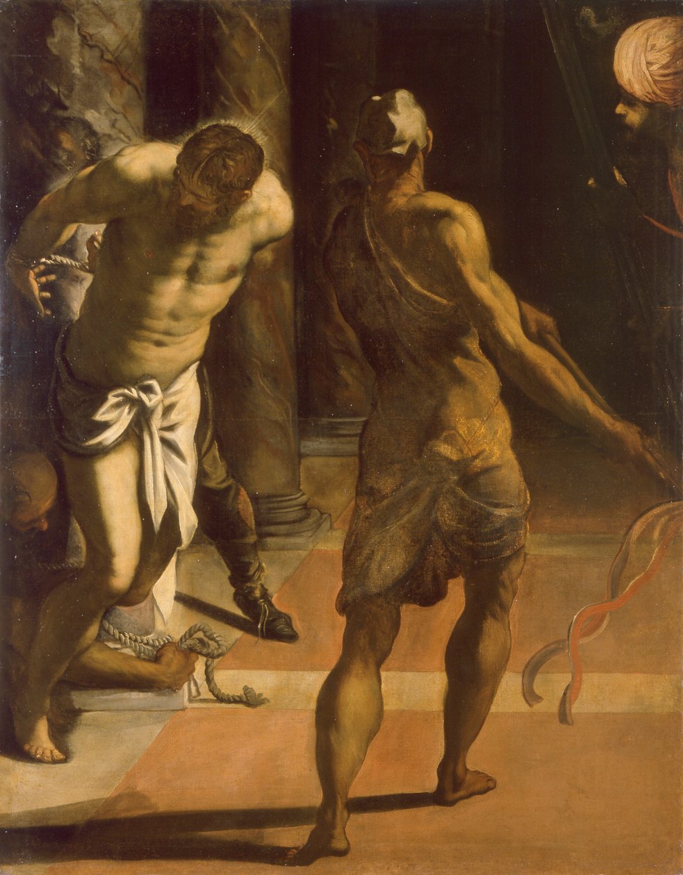 La flagellazione di Cristo, 1570s da Jacopo Tintoretto