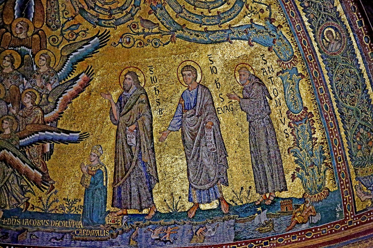 I Cardinali, abside (mosaico) da Jacopo Torriti