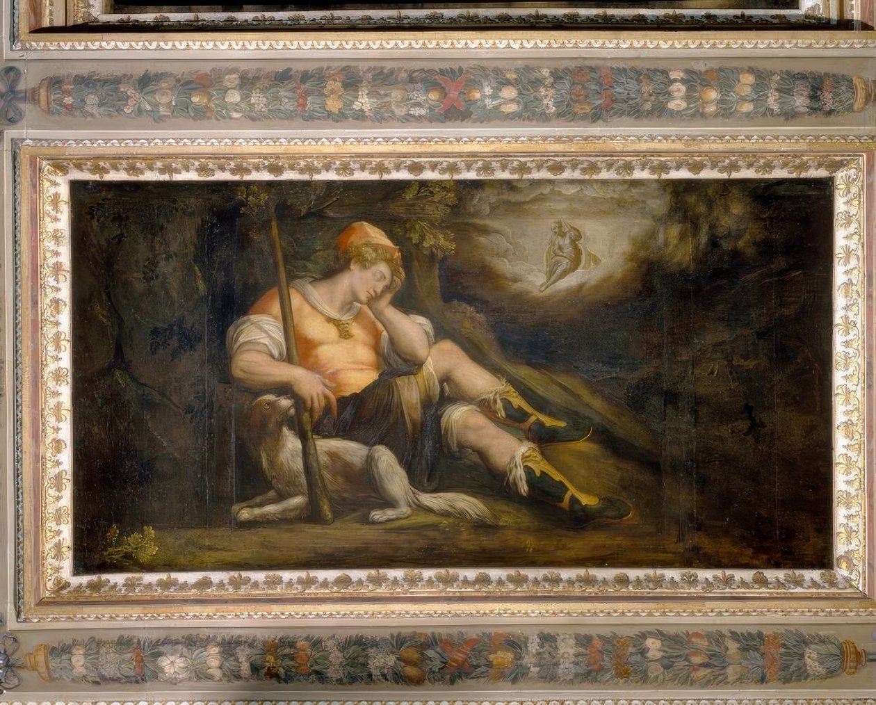 Diana ed Endimione da Jacopo Zucchi