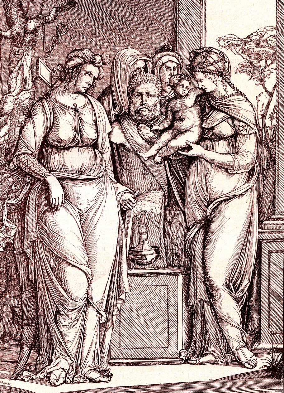 Il sacrificio a Priapo da Jacopo de